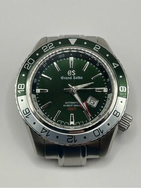 Grand Seiko SBGJ Green Dial Hi-Beat GMT Automatic Watch (Head Only) 20mm